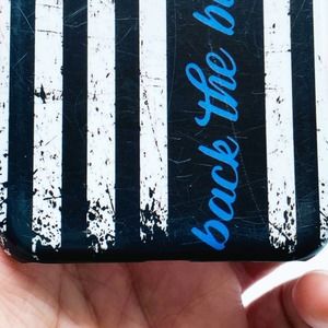 Back the Blue iPhone X Case